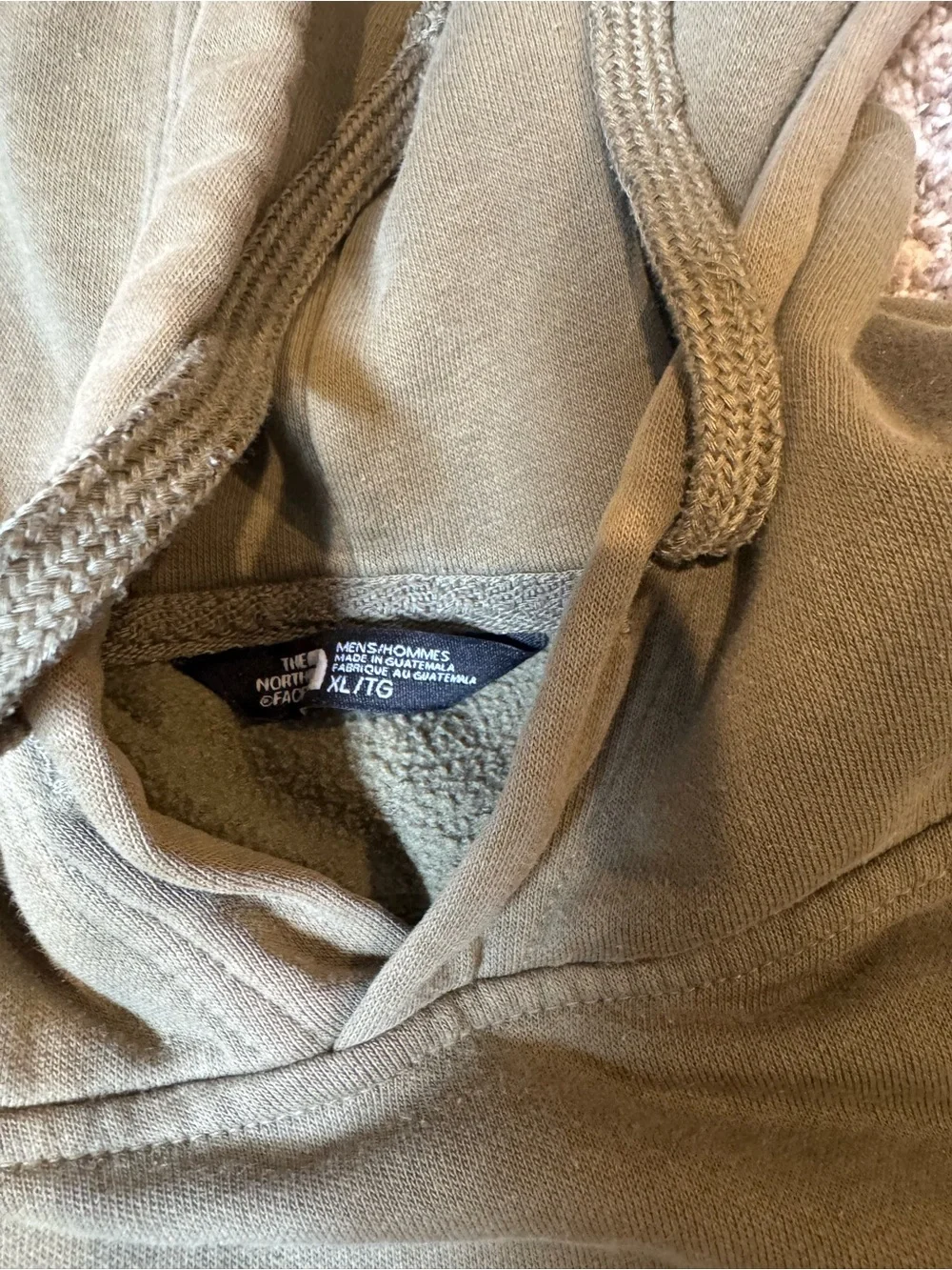 The North Face Men’s Olive Green Pullover Hoodie